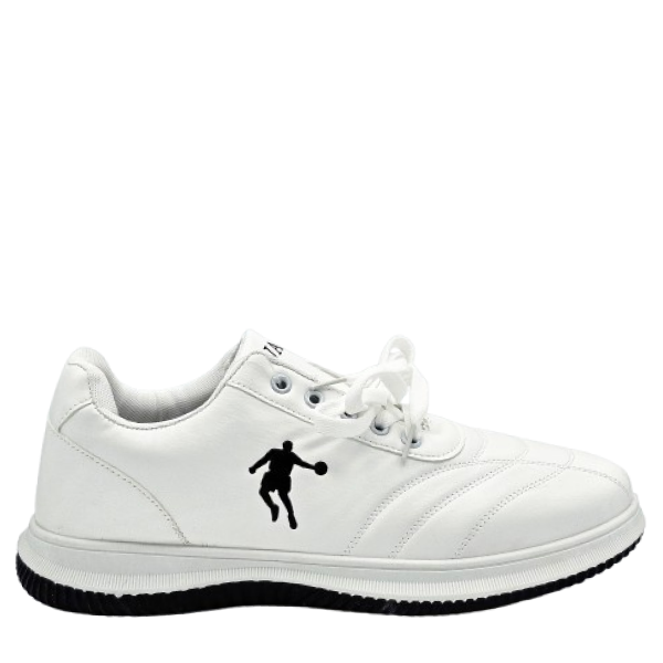 👟 Men’s Sports Shoes – White &amp; Black